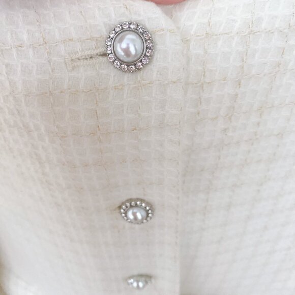 New 100% Wool Hand Made Tweed Short Coat Jacket - Picture 2 of 10